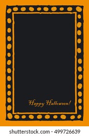 Pumpkins for Halloween. Vector Illustration.