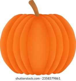 Pumpkins harvested in the autumn