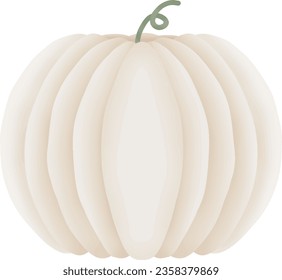 Pumpkins harvested in the autumn