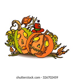 Pumpkins in love