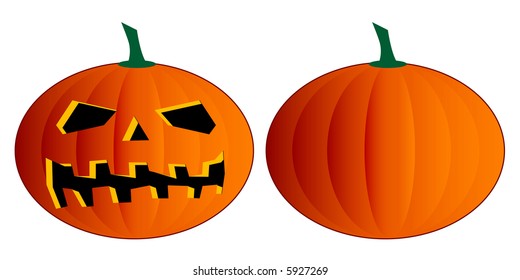Pumpkins (vector)