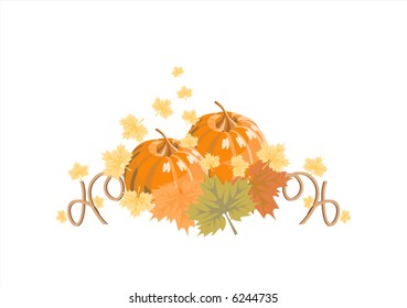 Pumpkins (vector)
