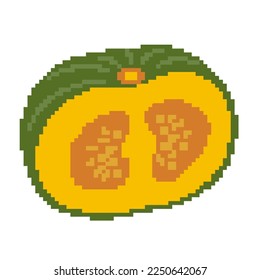 ilustración de pumpkin.Vector fácil de editar.