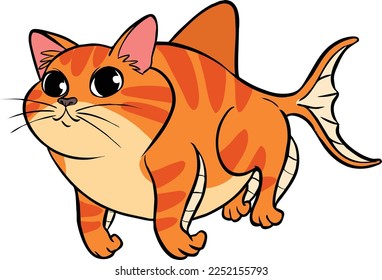 a pun drawing of catfish 