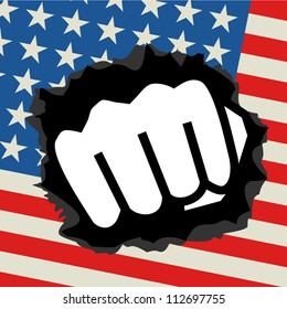 Punch flag