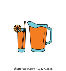 Punch icon. Cartoon punch vector icon for web design isolated on white background