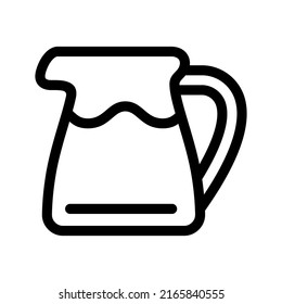 Punch Juice Icon Vector Symbol Design Illustration