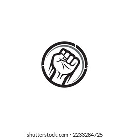 Punch logo or icon design