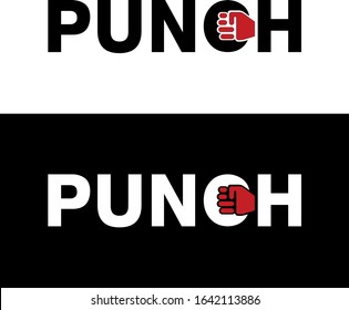 Punch Logo - Meaningful Letter Logo
