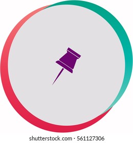 Punch tool  icon. Vector design.