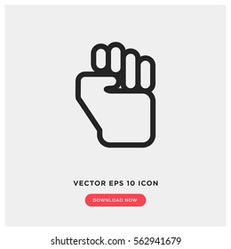 Punch vector icon