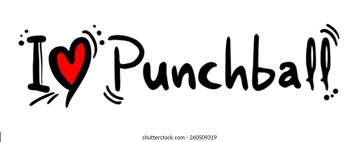 Punchball love