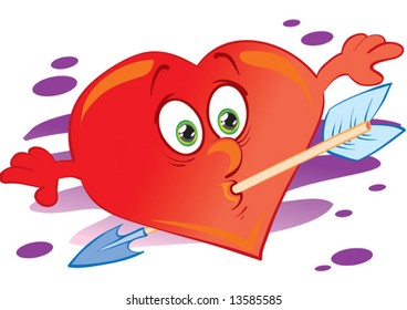 The punched heart