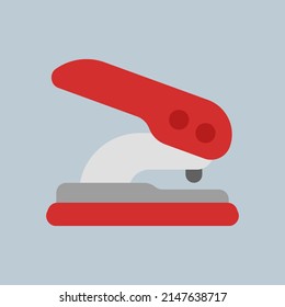 Puncher-Symbol im flachen Stil, Verwendung für Website-Mobile-App-Präsentation