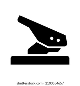 Puncher icon isolated on white background