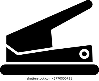 Puncher Line Icon Vector Design