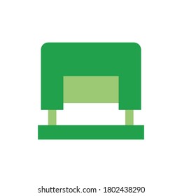 Puncher tool icon. Simple color vector elements of cabinet accessories icons for ui and ux, website or mobile application