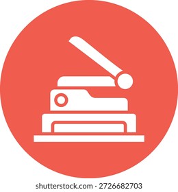 Ilustración de diseño de icono de Vector de perforador