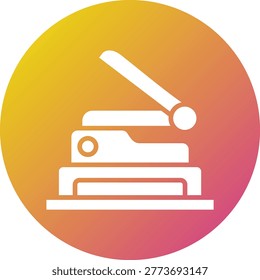 Puncher Vector Icon Design Illustration