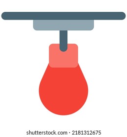 Punching bag for boxing practice and strength
