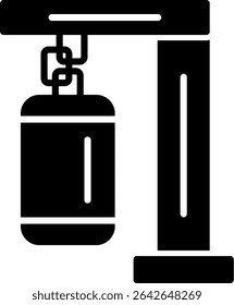 Punching Bag Creative New Icons Design Vector Design