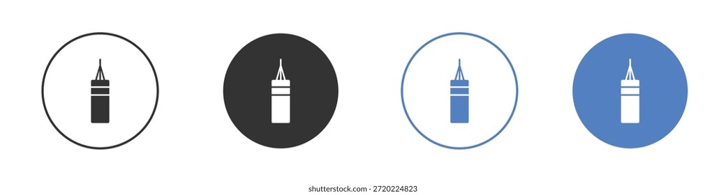 Ícone de saco de perfuração para web design. pixel ícones planos perfeitos