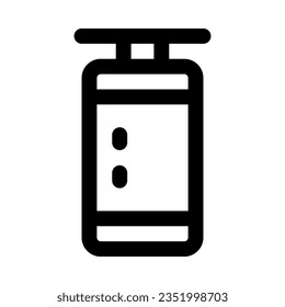punching bag icon for your website, mobile, presentation, and logo design.