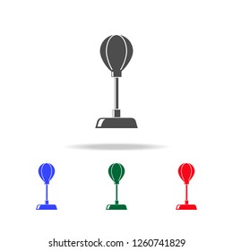 Punching bag  icons. Elements of sport element in multi colored icons. Premium quality graphic design icon. Simple icon for websites, web design, mobile app, info graphics