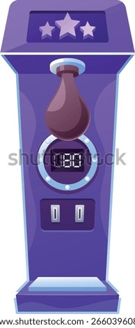 Punching bag slot machine attraction