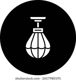 Ícone de vetor Bolsa de Perfuração. Pode ser usado para impressão, aplicativos móveis e da Web.