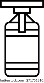 Ícone de vetor de saco de perfuração. Pode ser usado para impressão, aplicativos móveis e da Web.