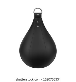 Punching bag in vector on white background.Punching bag for speed vector illustration.