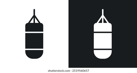 Conjunto de iconos de Vector de línea de bolsillo de perforación en estilo sólido y de contorno.