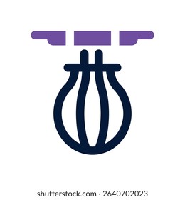 punching ball duotone icon. Sleek and modern vector icon for websites, mobile apps, marketing materials, and corporate design. Fully scalable and ready to use.