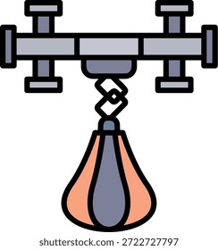 Bola de perfuração novo criativo ícone Design Vetor