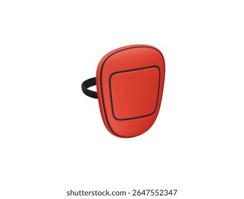 punching pads icon 3d illustration render