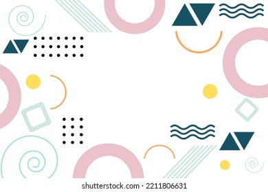 Punchy art pastels vector abstract background texture design