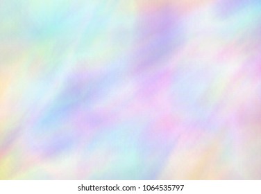 Punchy pastel trendy background. Holographic Foil. Wonderful magic retro 80s, 90s background. Very beautiful iridescent  wallpaper. Chameleon paper