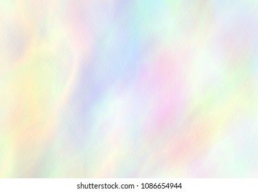 Punchy pastel trendy background. Magic wallpaper. Holographic Foil. Fantasy retro 80s, 90s. Very beautiful iridescent wall. Rainbow texture.