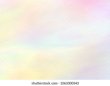 Punchy pastel trendy colors. Holographic Foil. Wonderful magic background. Retro 80s, 90s background. Very beautiful iridescent  wallpaper