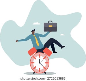 Ser puntual en la gestión del tiempo o tiempo, plazo de trabajo o postergación, autodisciplina, sobre un hombre y su vida.