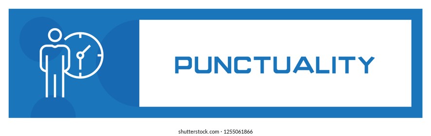 Punctuality Icon Concept
