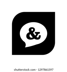 punctuation bubble speak icon