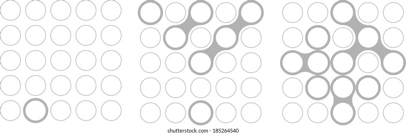 punctuation, font, modern style, vector, set
