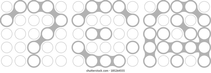 punctuation, font, modern style, vector, set