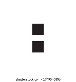 punctuation icon vector design template