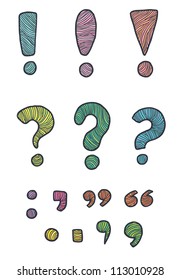 Punctuation marks