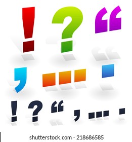 Punctuation marks