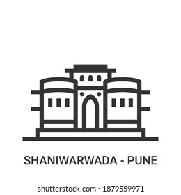 El famoso ícono de la línea Shaniwarwada de Pune