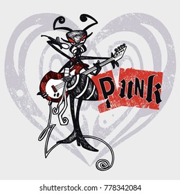 Punk ant musician
